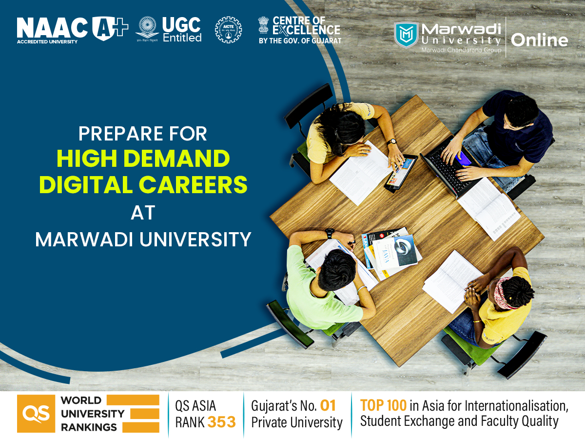 Prepare for High Demand Digital Careers at Marwadi University
