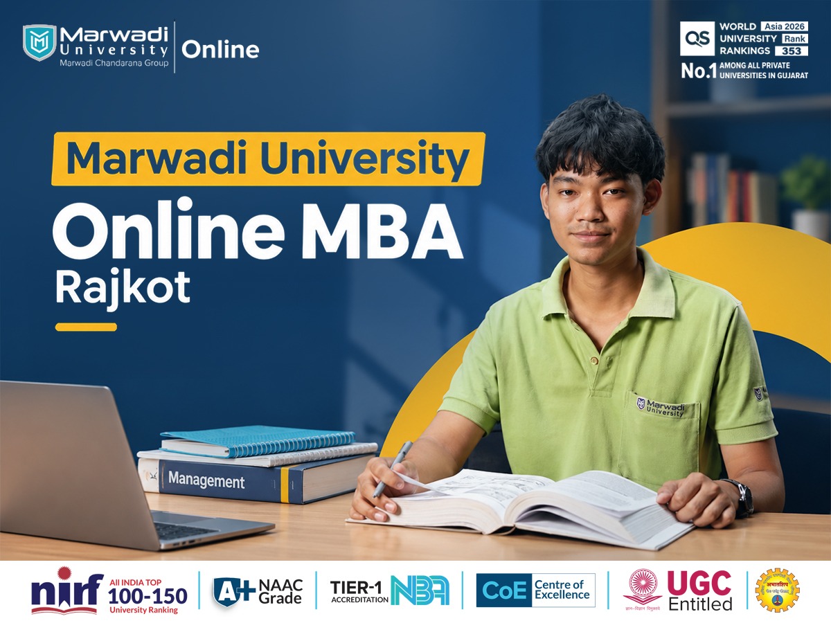 Marwadi University Online MBA Rajkot Admission 2026: Last Date